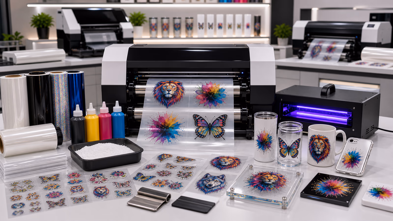 Unlocking Creative Freedom: The Advantages of UV DTF Direct-to-Film Printing, Direct Transfer UV DTF Decal Wholesale, China UV DTF Transfer AB Film, china