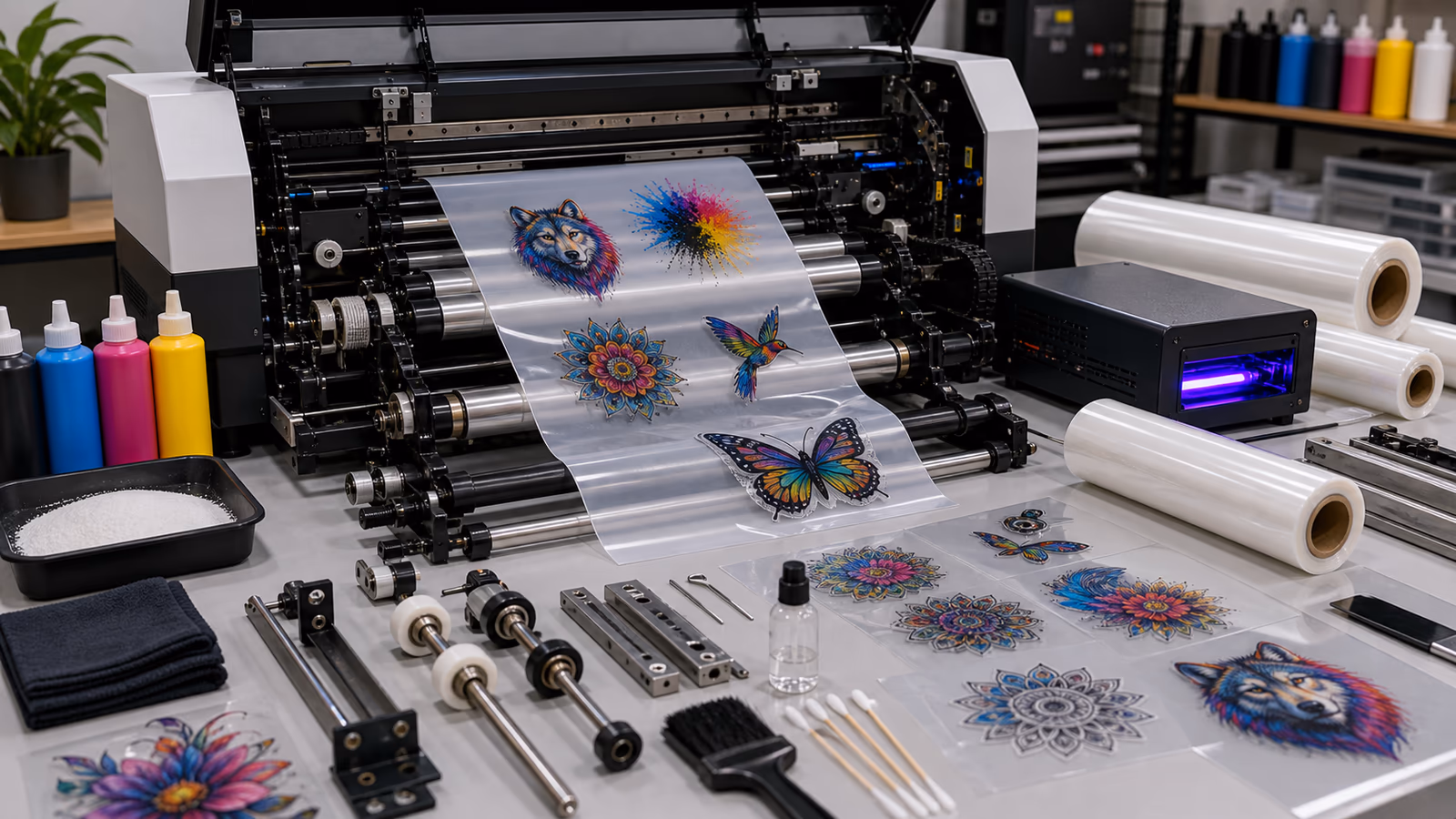 Exploring UV Direct to Film (UV DTF) Printing with Inkjet Technology, UV DTF Transfer AB Decal Supplier, China UV Film Transfer Film, china