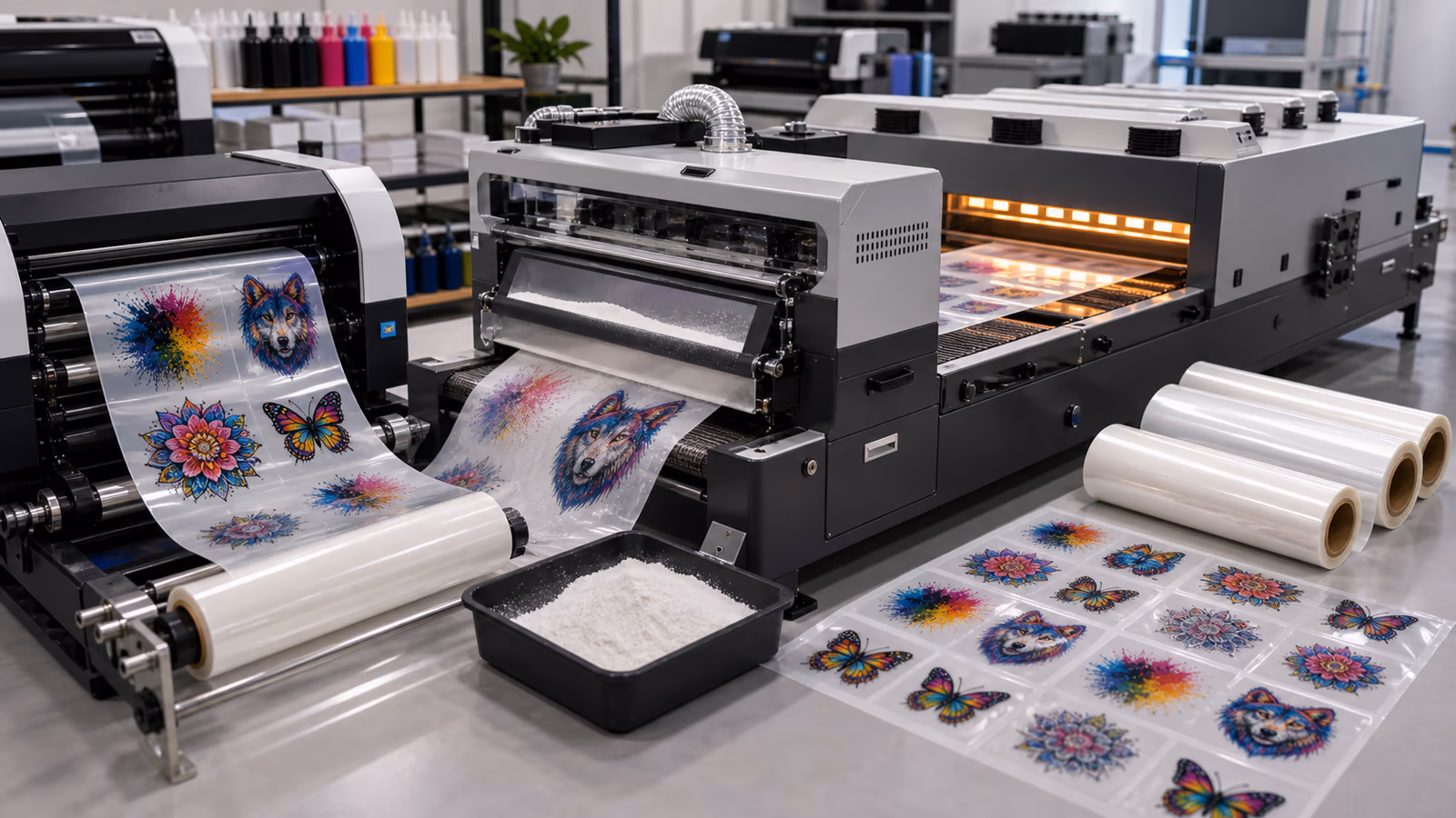 Revolutionizing Printing: The UV DTF Powder Shaker and Dryer Machine, UV DTF Printing Film Wholesale, UV Film Transfer Paper Factory, china