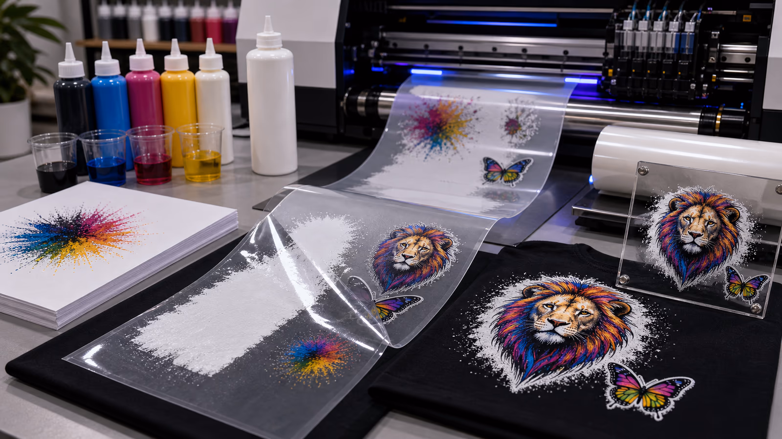 Exploring UV DTF Printing: Can It Print White? DTF UV Decal Manufacturer, UV DTF Adhesive Transfer Paper Factory, china