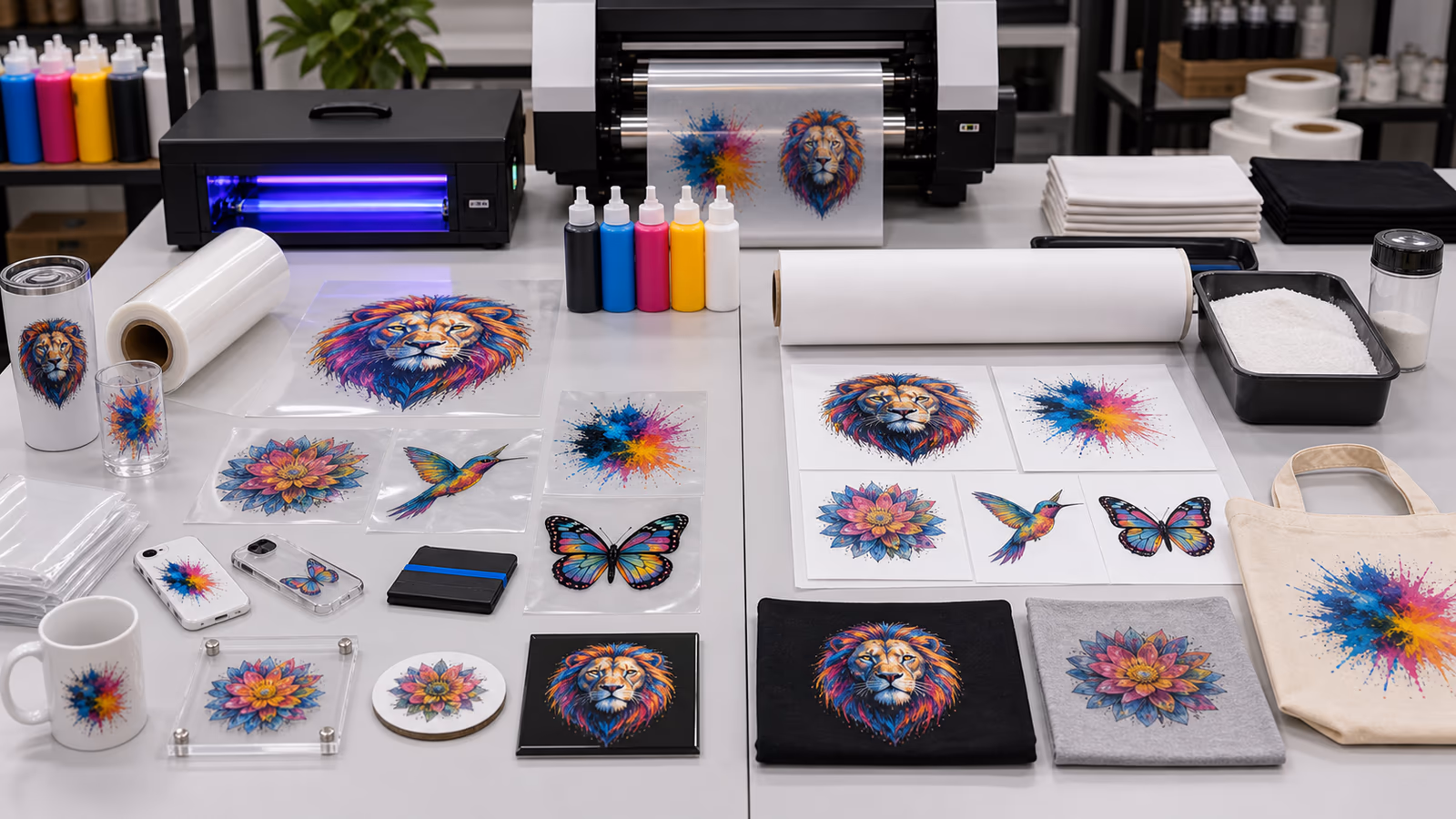 UV DTF vs. DTF Transfer Paper: Exploring the Pros and Cons, UV Film Transfer Paper Supplier, China UV DTF PET Decal, china