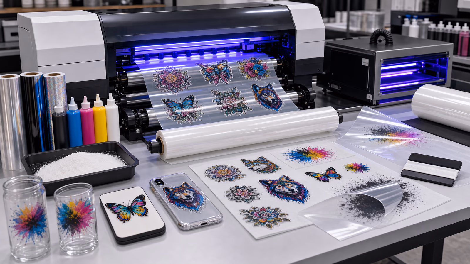Mastering the Art of UV Printing Direct to Film: A Comprehensive Guide, UV on Adhesive Sticker at Adhesive Factory, UV Film Transfer Manufacturer, China