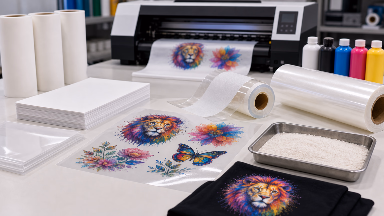 What are DTF Transfers? DTF PET paper Factory, DTF transfer tape Supplier, china