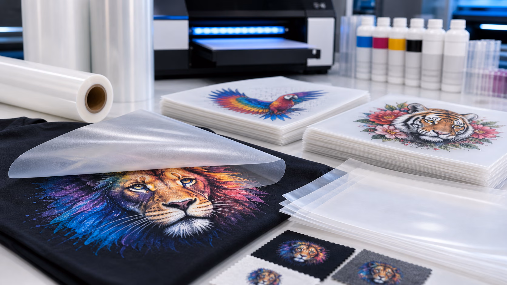What do DTF Film sheets 8.5 x 11s feel like? DTF 13 x 19 Transfer Film paper Manufacturer, DTF Digital Transfer Factory, china
