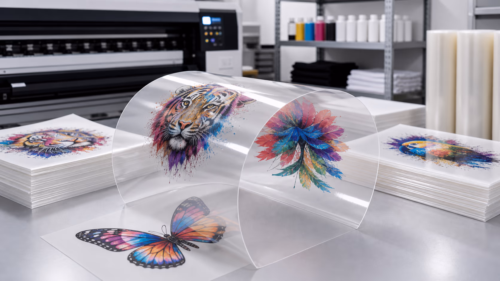 What does double sided DTF film mean? Custom DTF Transfer Sheet, Double Sided DTF Film Factory, China
