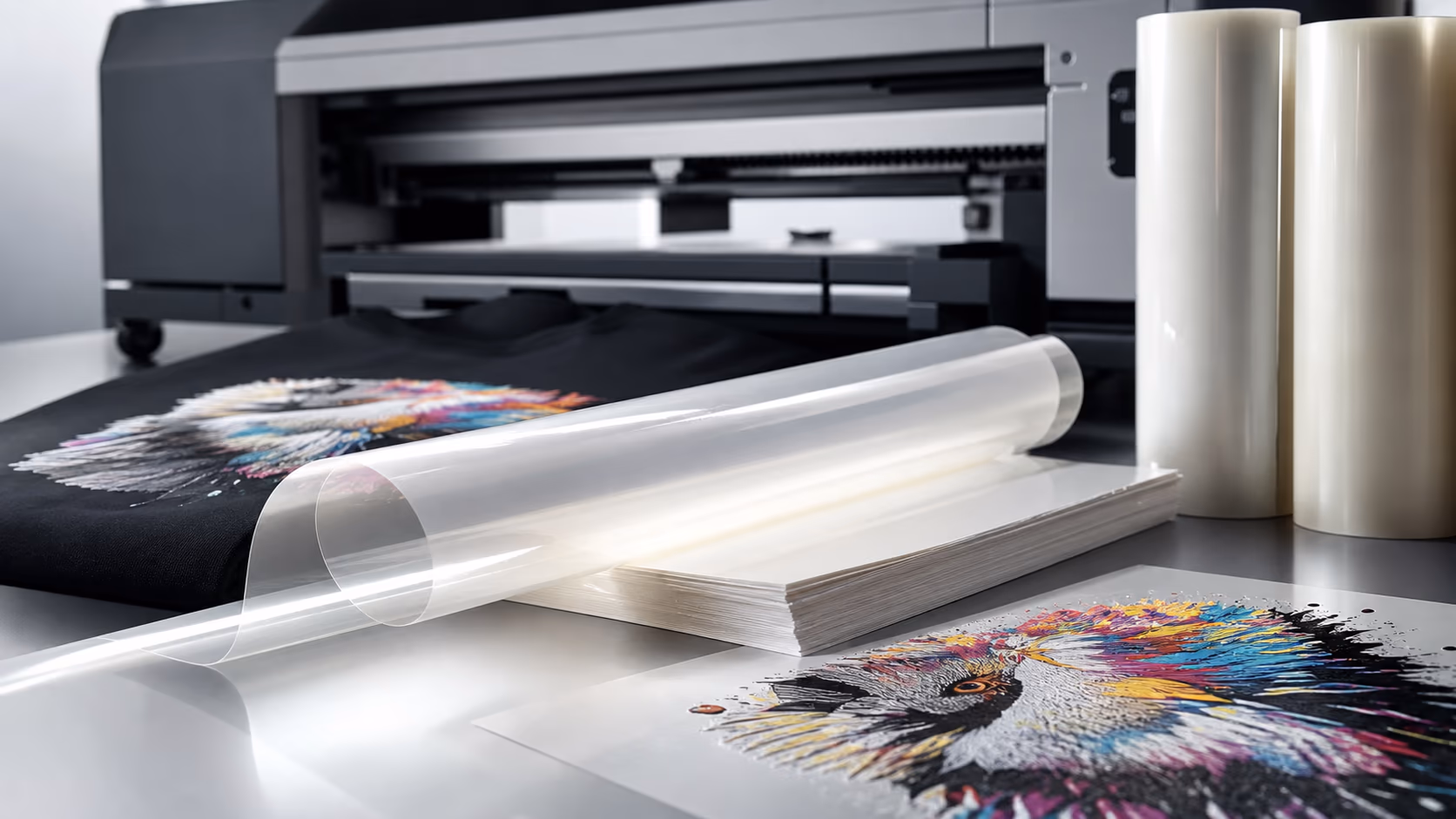 What does impressora DTF A4 feel like? DTF Film 8.5 Supplier, DTF transfer paper Manufacturer, china