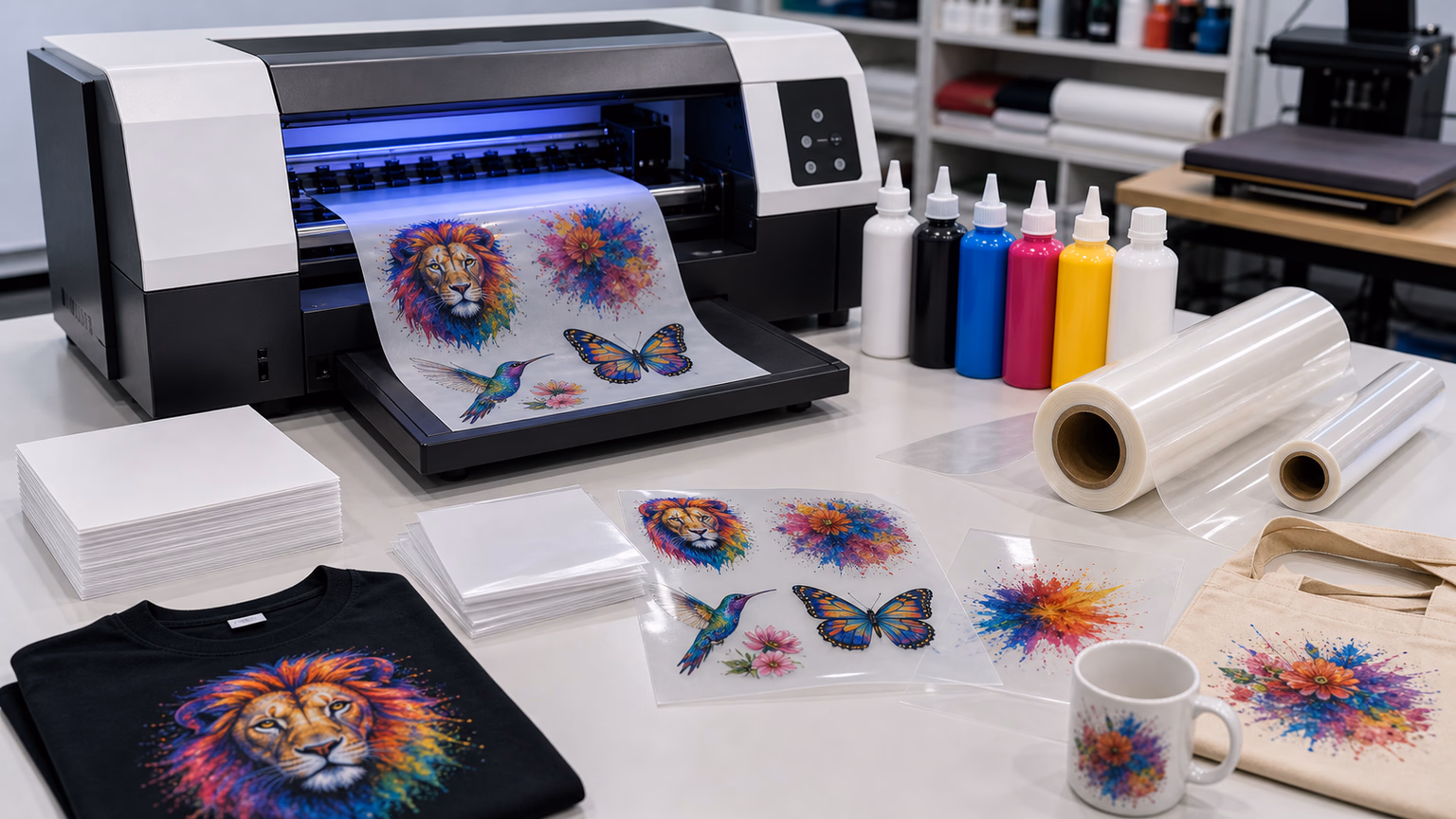What does DTF transfer printer mean? 8 x 11 DTF Transfer Sheet Supplier, 8 x 11 DTF Transfer Sheet Manufacturer, China