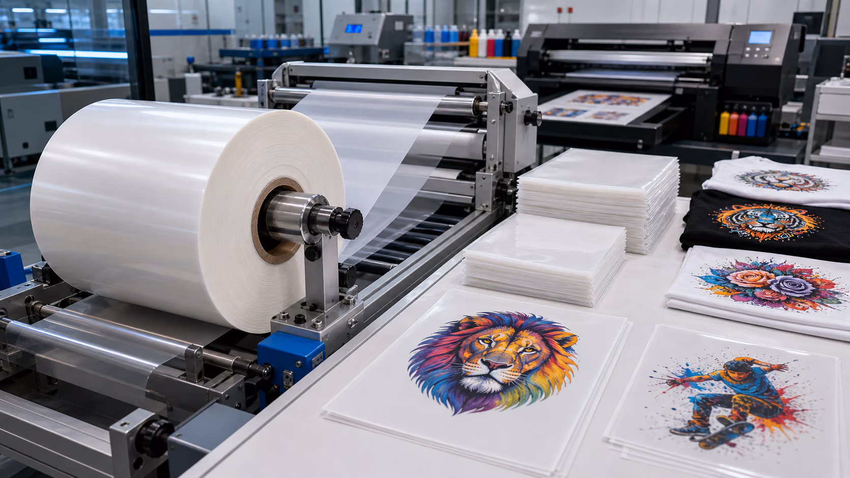 What does PET Film roll for DTF mean? DTF Film A3 Factory, DTF A3 sheet Manufacturer, china