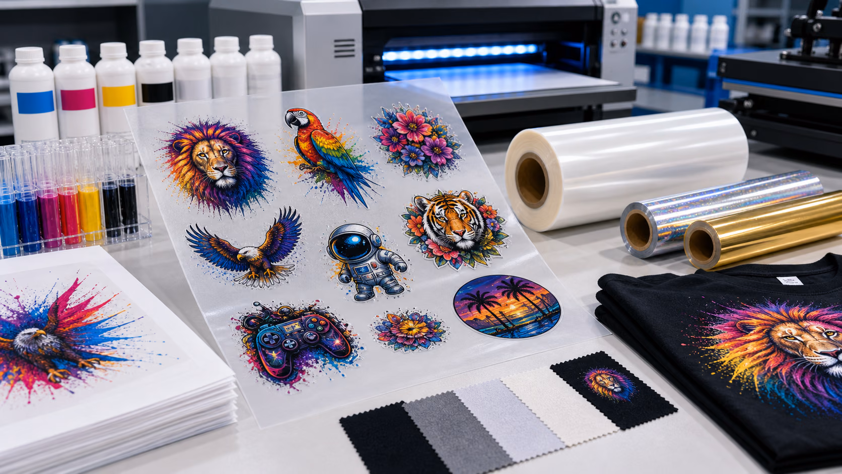 What does the Custom DTF Transfer sheet mean? DTF Transfer Film A4 Supplier, DTF printing material Factory, china
