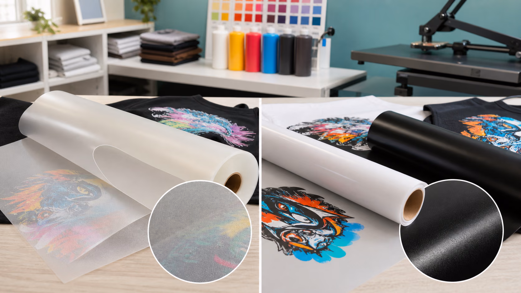 What is a DTF Vinyl? DTF Transfer Film Matte Manufacturer, Transfer Film DTF Factory, china