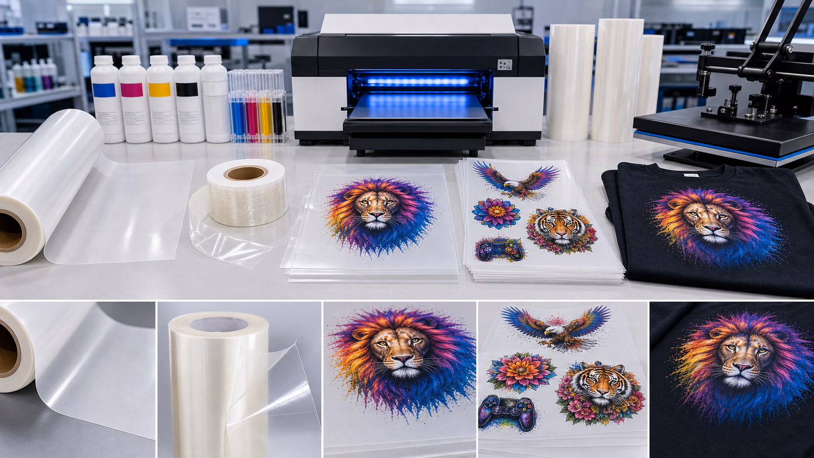 Where did the Custom DTF Transfer sheet originate? DTF transfer tape Manufacturer, impressora DTF transfer Factory, china