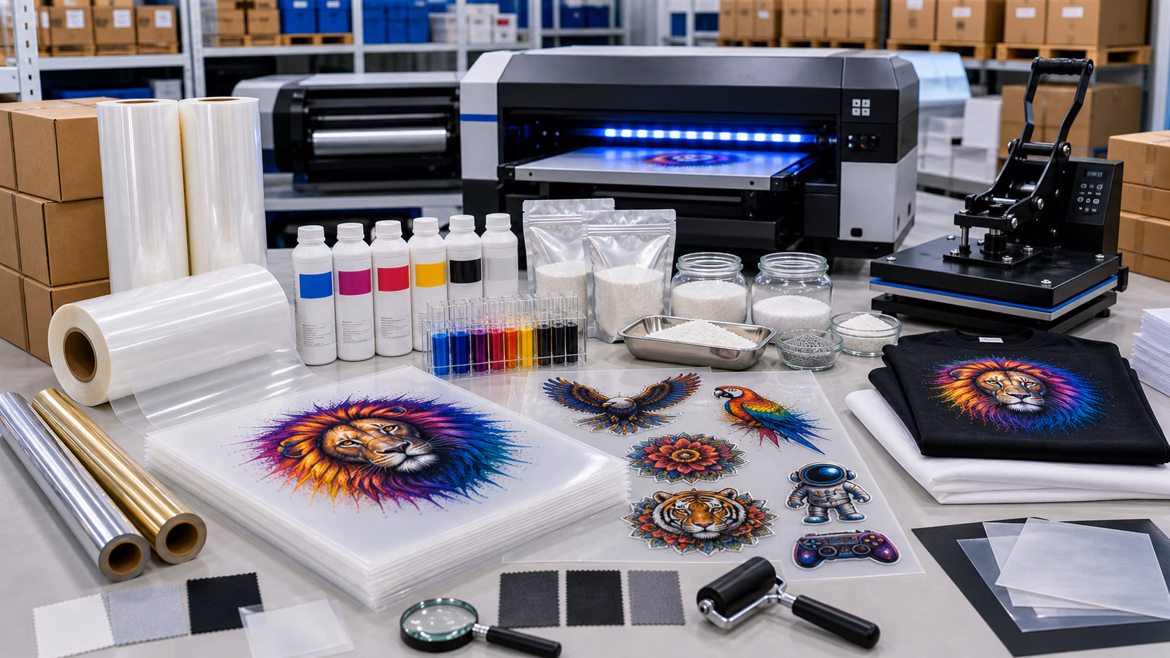 Where to buy DTF printing material? DTF Film for Epson F2100 Supplier, DTF Film A3 plus Factory, china