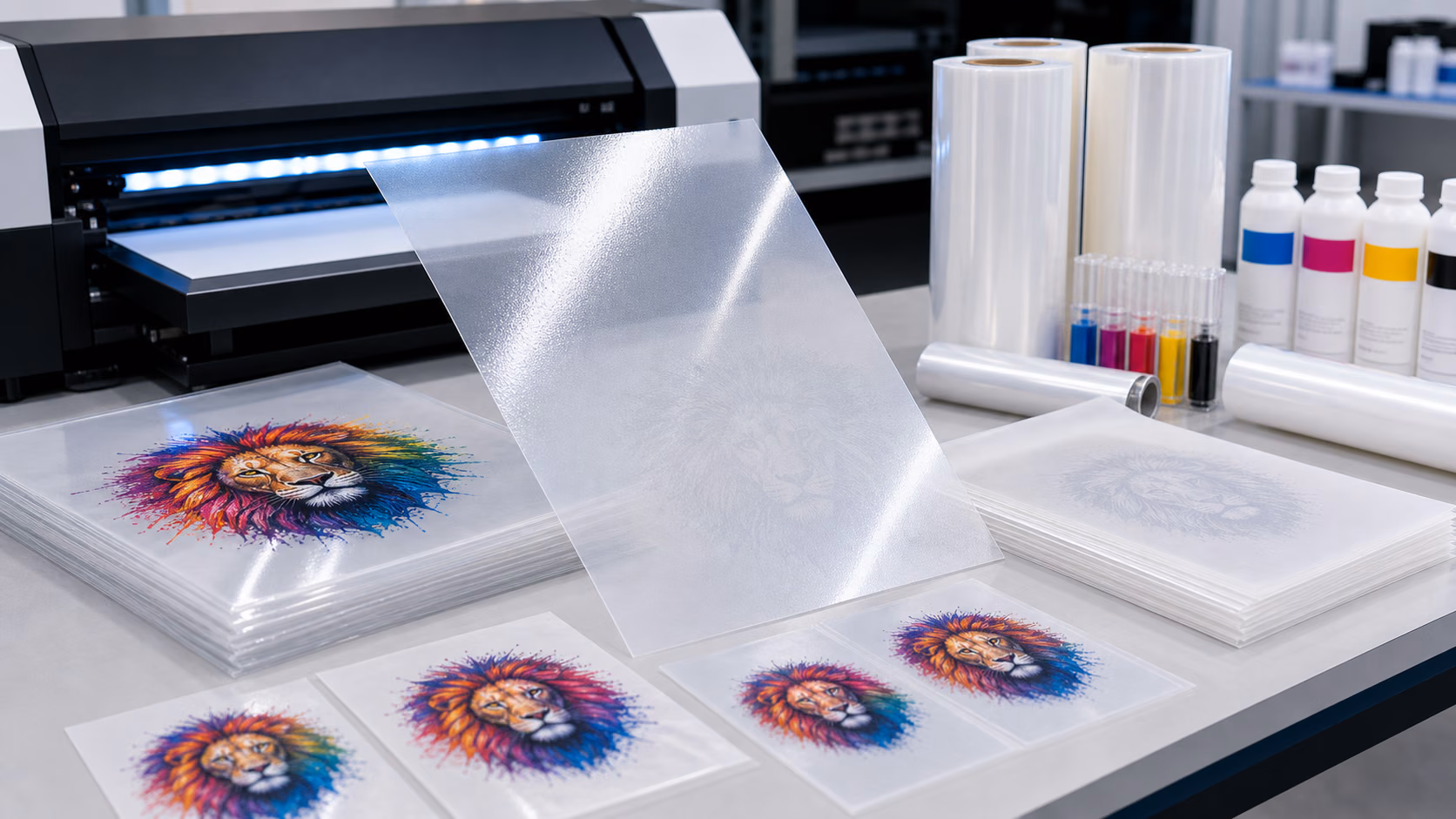Which side of 13×19 DTF film sheets do you print on? DTF A4 Supplier, DTF Hot Film Factory, China